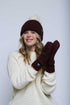 Snowflake-Lined Mitts